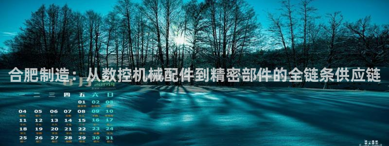 广东天辰娱乐:合肥制造:从数控机械配件到精密部件的全链条供应链