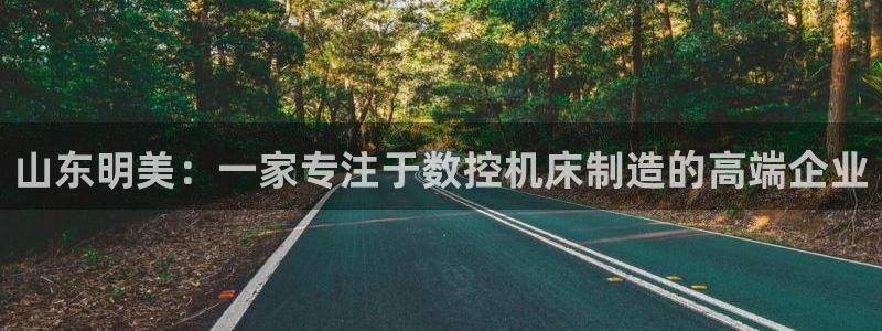 天辰娱乐官:山东明美:一家专注于数控机床制造的高端企业