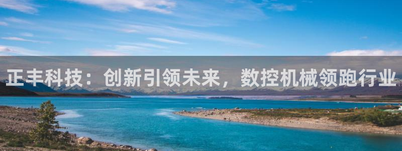 天辰娱乐线路:正丰科技:创新引领未来,数控机械领跑行业
