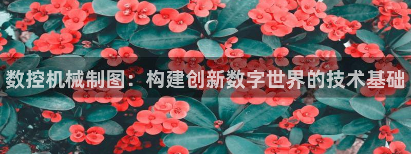 天辰娱乐-18113:数控机械制图:构建创新数字世界的技术基础